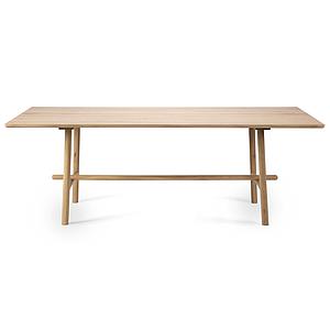 Table 100x220cm PROFILE Ethnicraft chêne