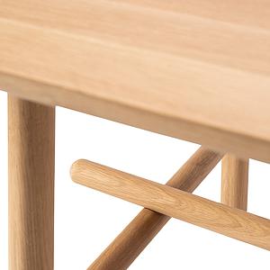 Table 100x220cm PROFILE Ethnicraft chêne