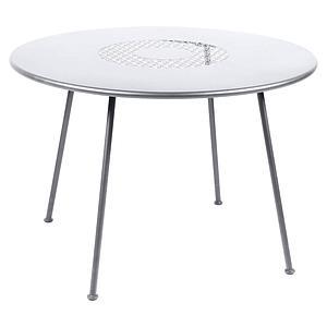 Table 110cm LORETTE Fermob blanc coton