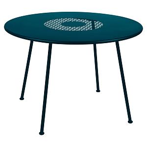 Table 110cm LORETTE Fermob bleu acapulco