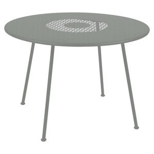 Table 110cm LORETTE Fermob gris lapilli