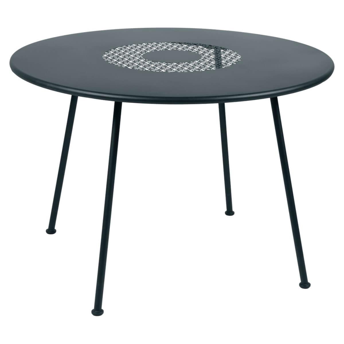 Table 110cm LORETTE Fermob gris orage