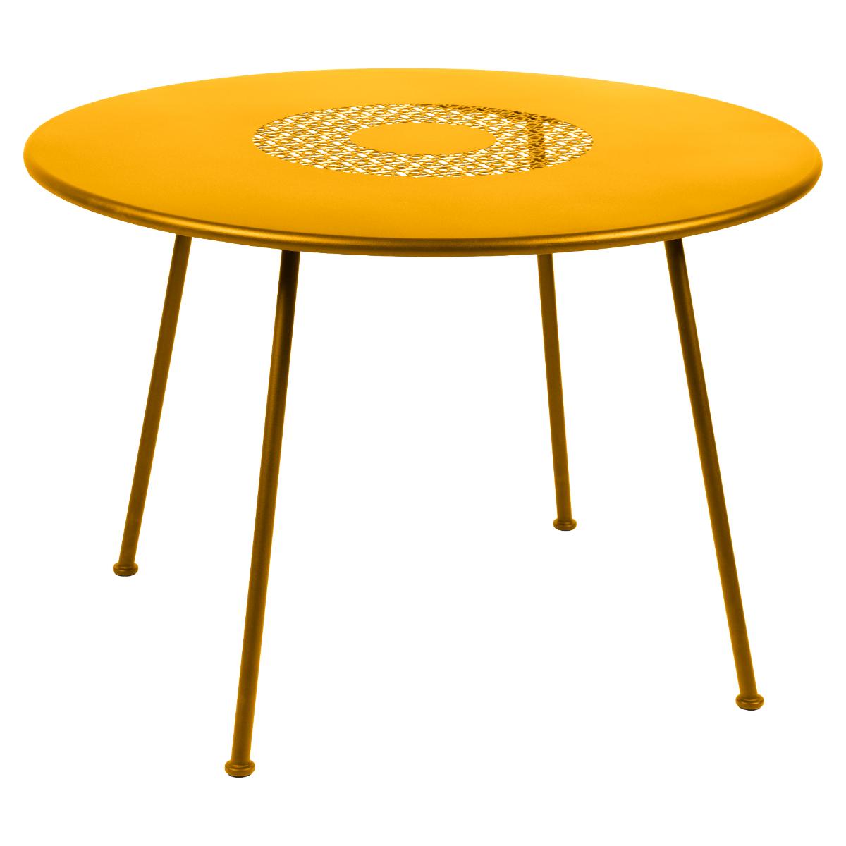 Table 110cm LORETTE Fermob miel NEW