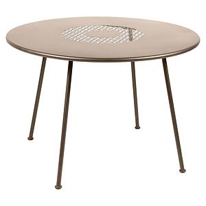 Table 110cm LORETTE Fermob muscade