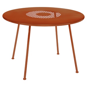 Table 110cm LORETTE Fermob orange confite