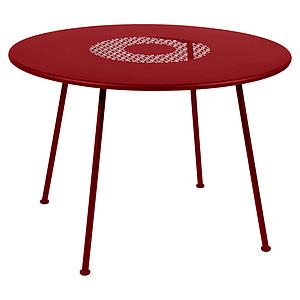 Table 110cm LORETTE Fermob piment