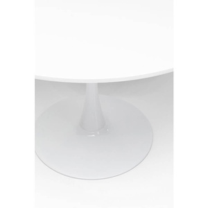 Table 110cm SCHICKERIA Kare Design blanche