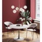 Table 110cm SCHICKERIA Kare Design blanche