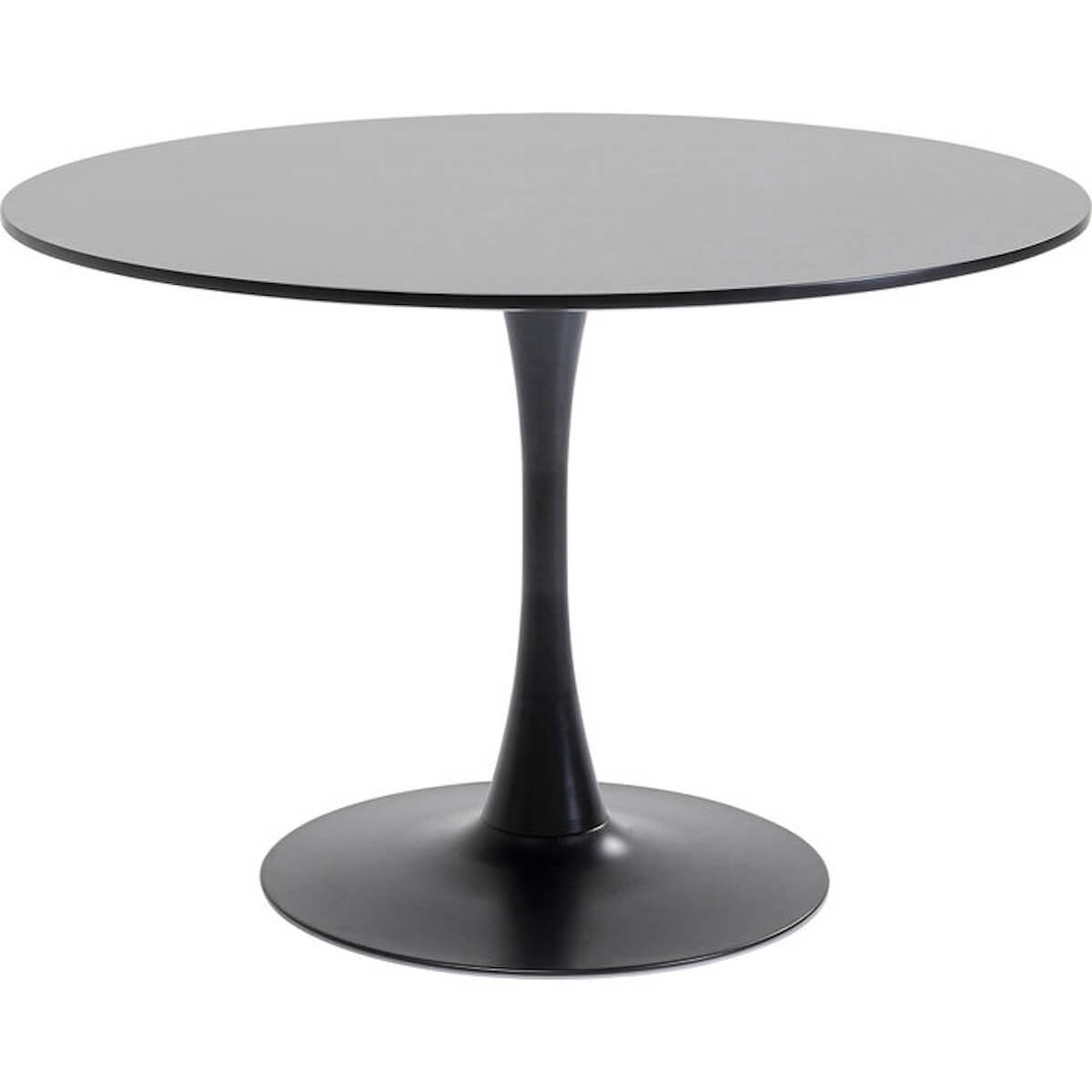 Table 110cm SCHICKERIA Kare Design noire