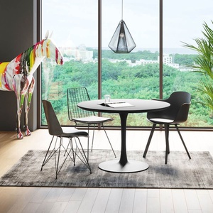 Table 110cm SCHICKERIA Kare Design noire