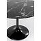 Table 110cm SOLO MARBLE Kare Design noir