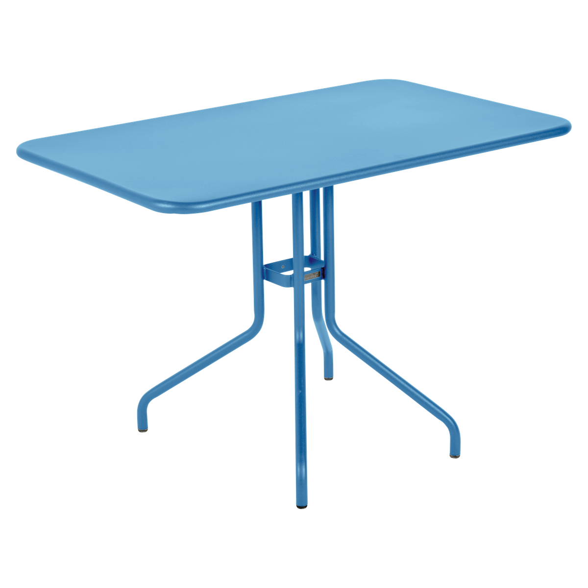 Table 110X70cm PETALE Fermob bleu maya