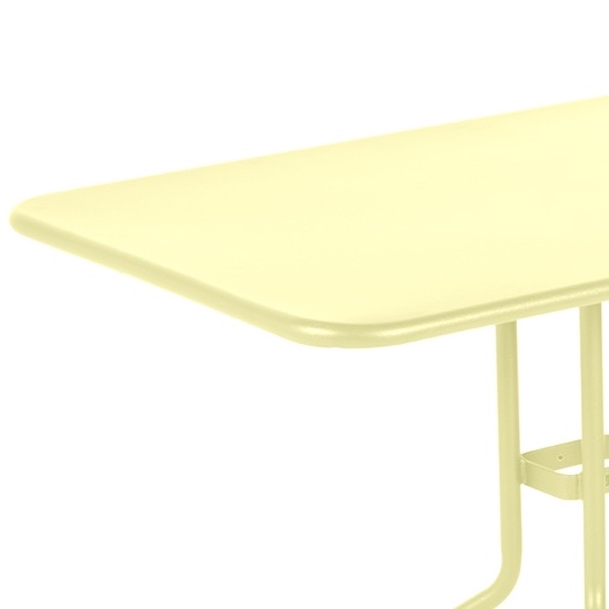 Table 110x70cm PETALE Fermob citron givré
