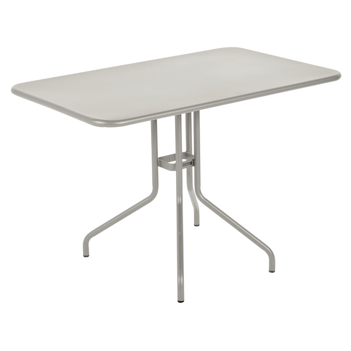 Table 110x70cm PETALE Fermob gris argile