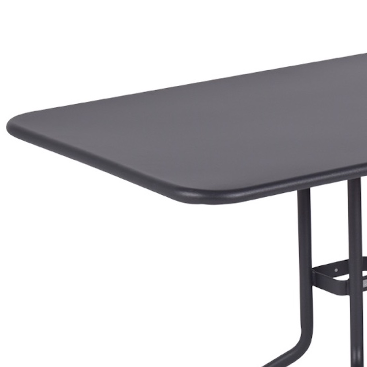 Table 110x70cm PETALE Fermob gris carbone