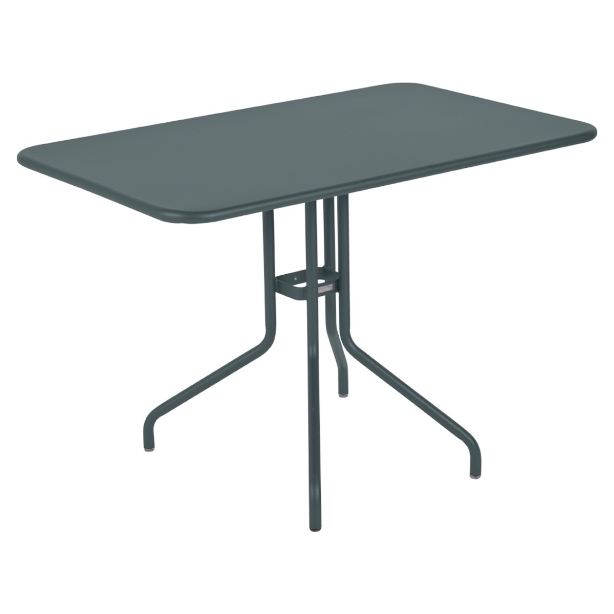 Table 110x70cm PETALE Fermob gris orage