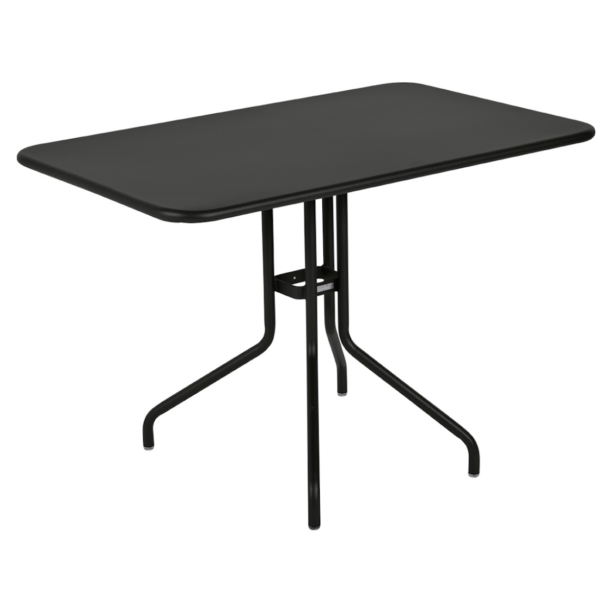 Table 110x70cm PETALE Fermob noir réglisse