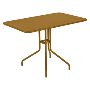Table 110x70cm PETALE Fermob pain d'épices 