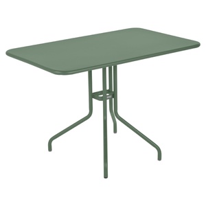 Table 110x70cm PETALE Fermob vert cactus