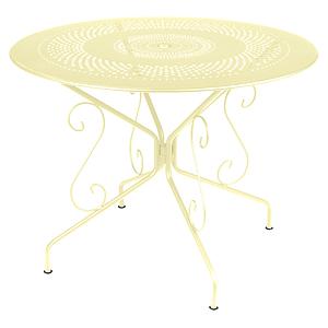 Table 117cm MONTMARTRE Fermob citron givré