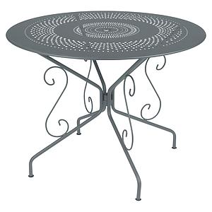 Table 117cm MONTMARTRE Fermob gris orage