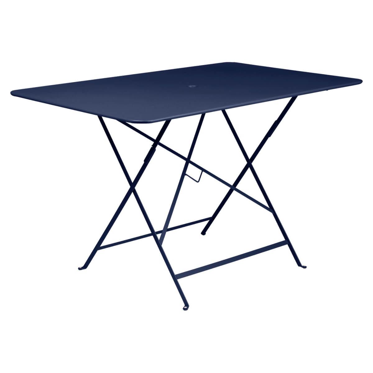 Table 117x77cm BISTRO Fermob bleu abysse