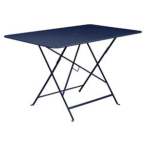 Table 117x77cm BISTRO Fermob bleu abysse