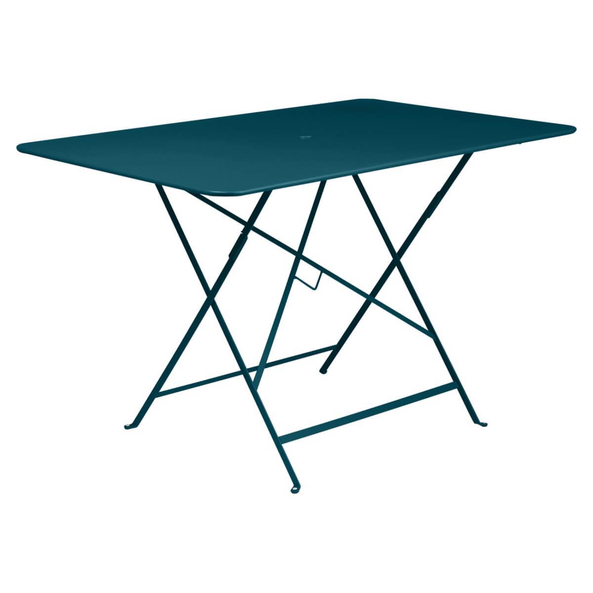 Table 117x77cm BISTRO Fermob bleu acapulco
