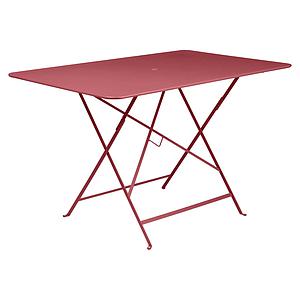 Table 117x77cm BISTRO Fermob rouge piment