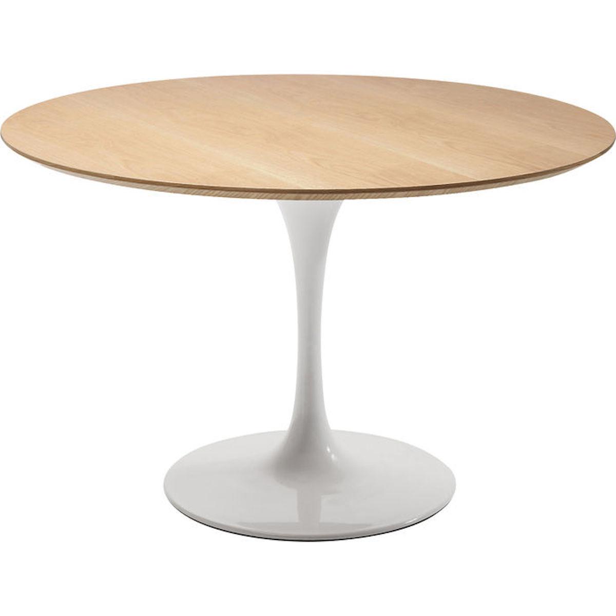 Table 120cm INVITATION Kare Design chêne-blanc