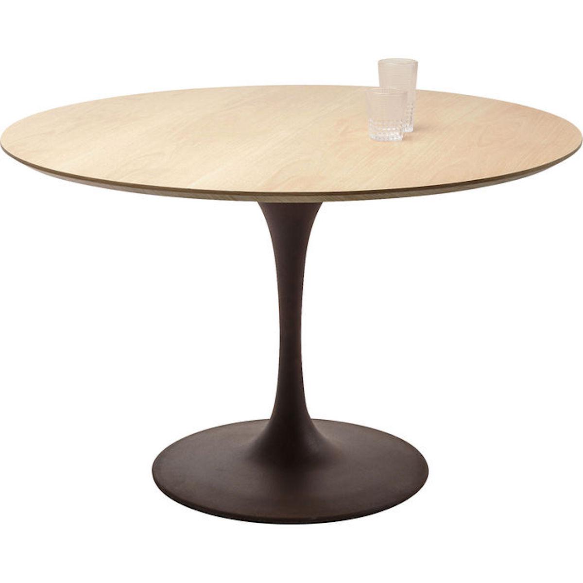 Table 120cm INVITATION Kare Design chêne-noir
