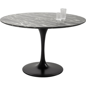 Table 120cm INVITATION SET Kare Design céramique noir