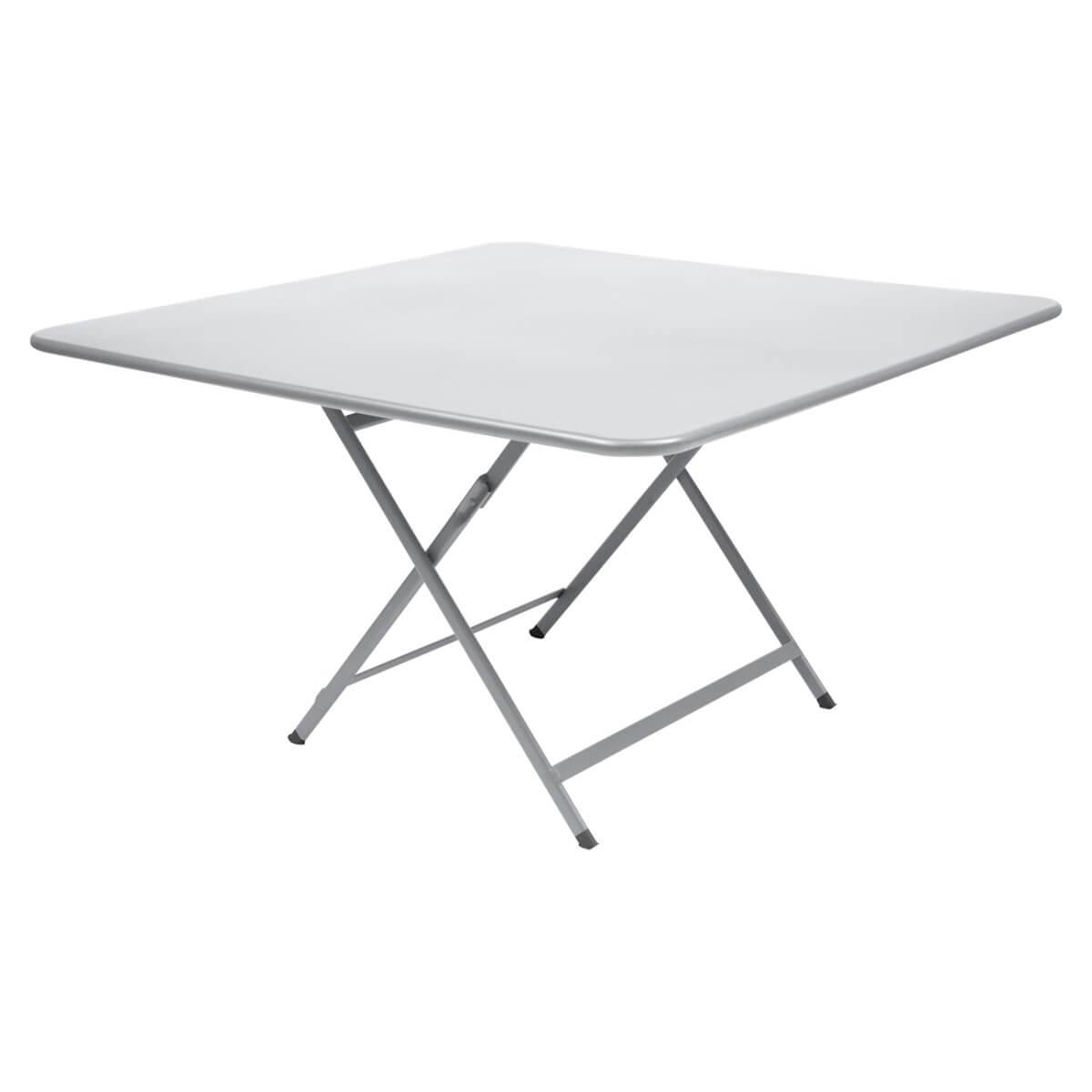 Table 128x128cm CARACTERE Fermob Blanc coton