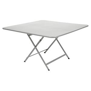 Table 128x128cm CARACTERE Fermob gris argile