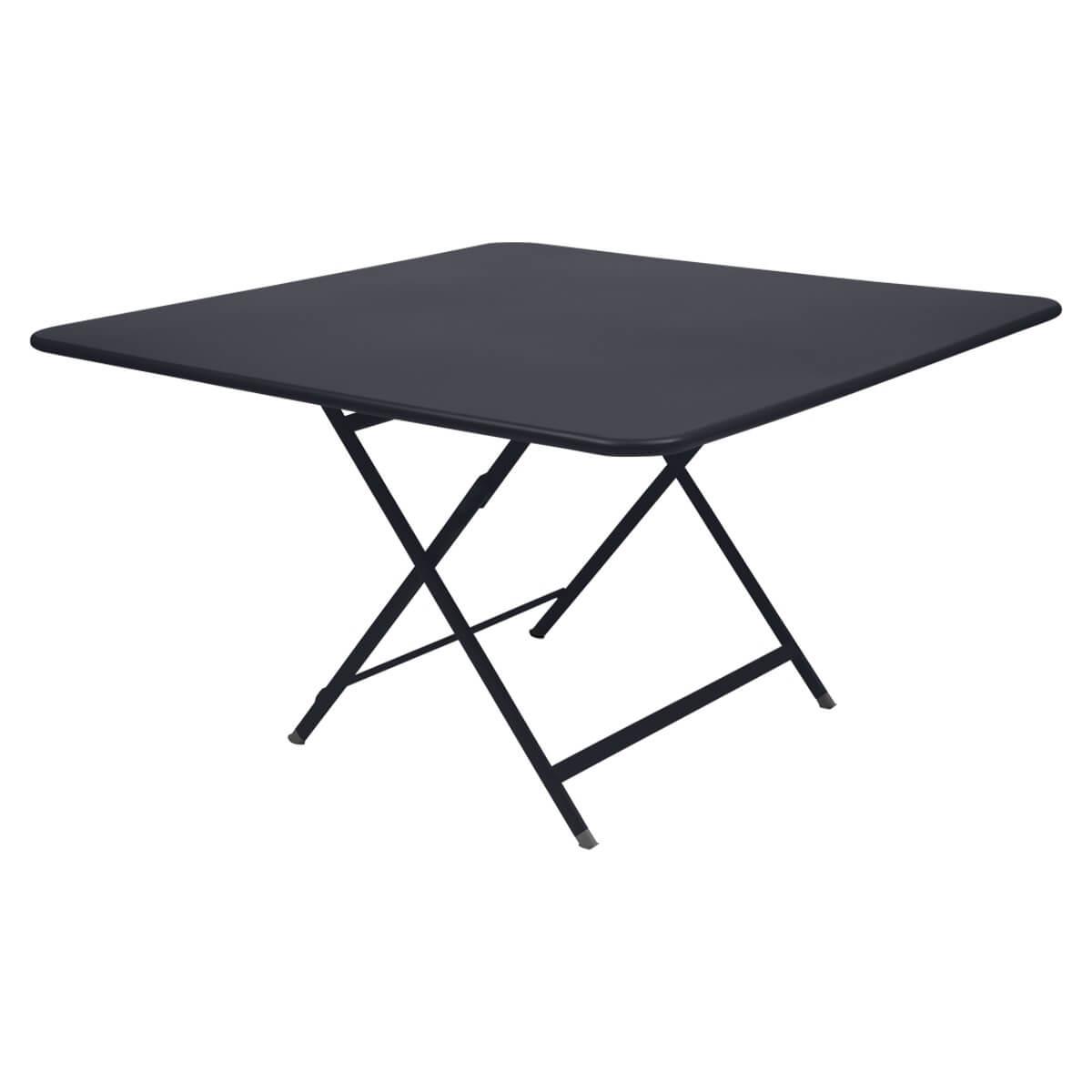 Table 128x128cm CARACTERE Fermob Gris carbone