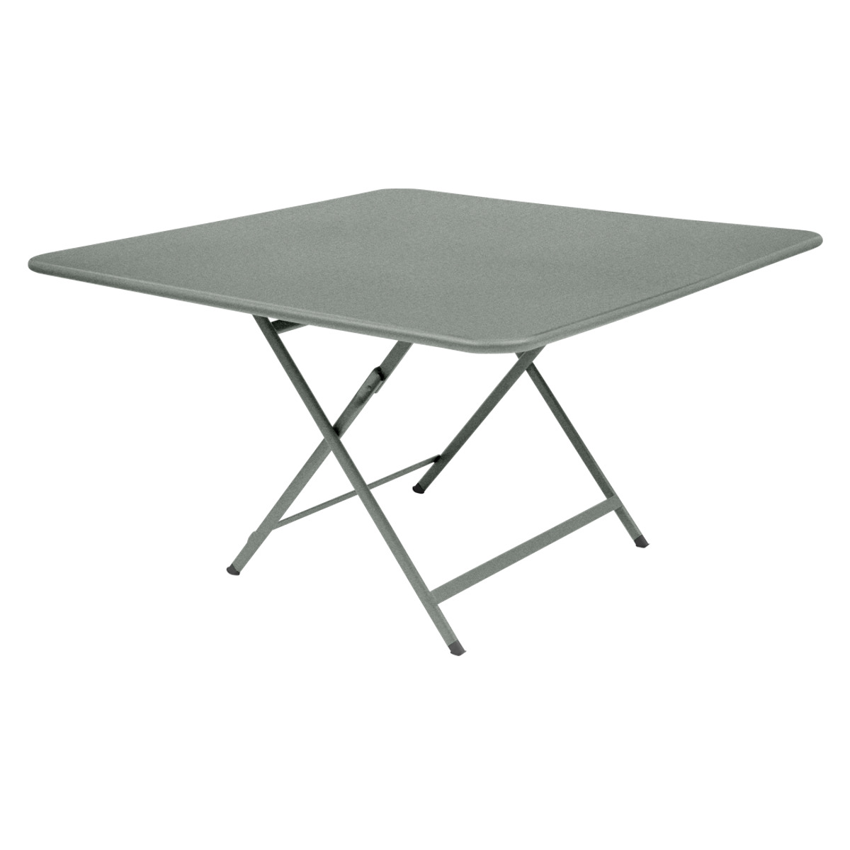 Table 128x128cm CARACTERE Fermob gris lapilli