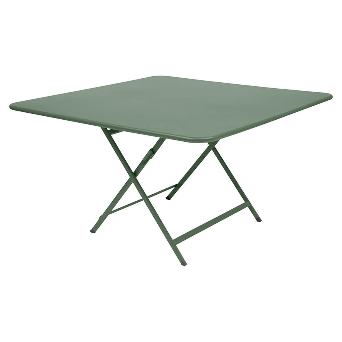 Table 128x128cm CARACTERE Fermob Vert cactus