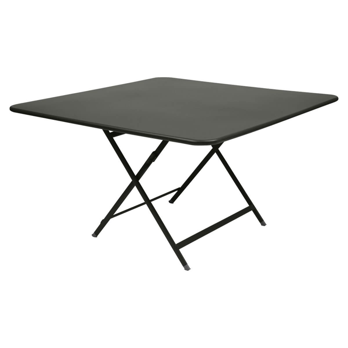 Table 128x128cm CARACTERE Fermob vert romarin