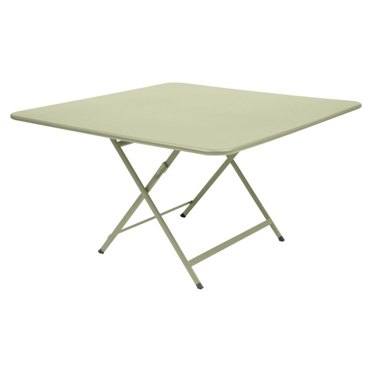 Table 128x128cm CARACTERE Fermob Vert tilleul