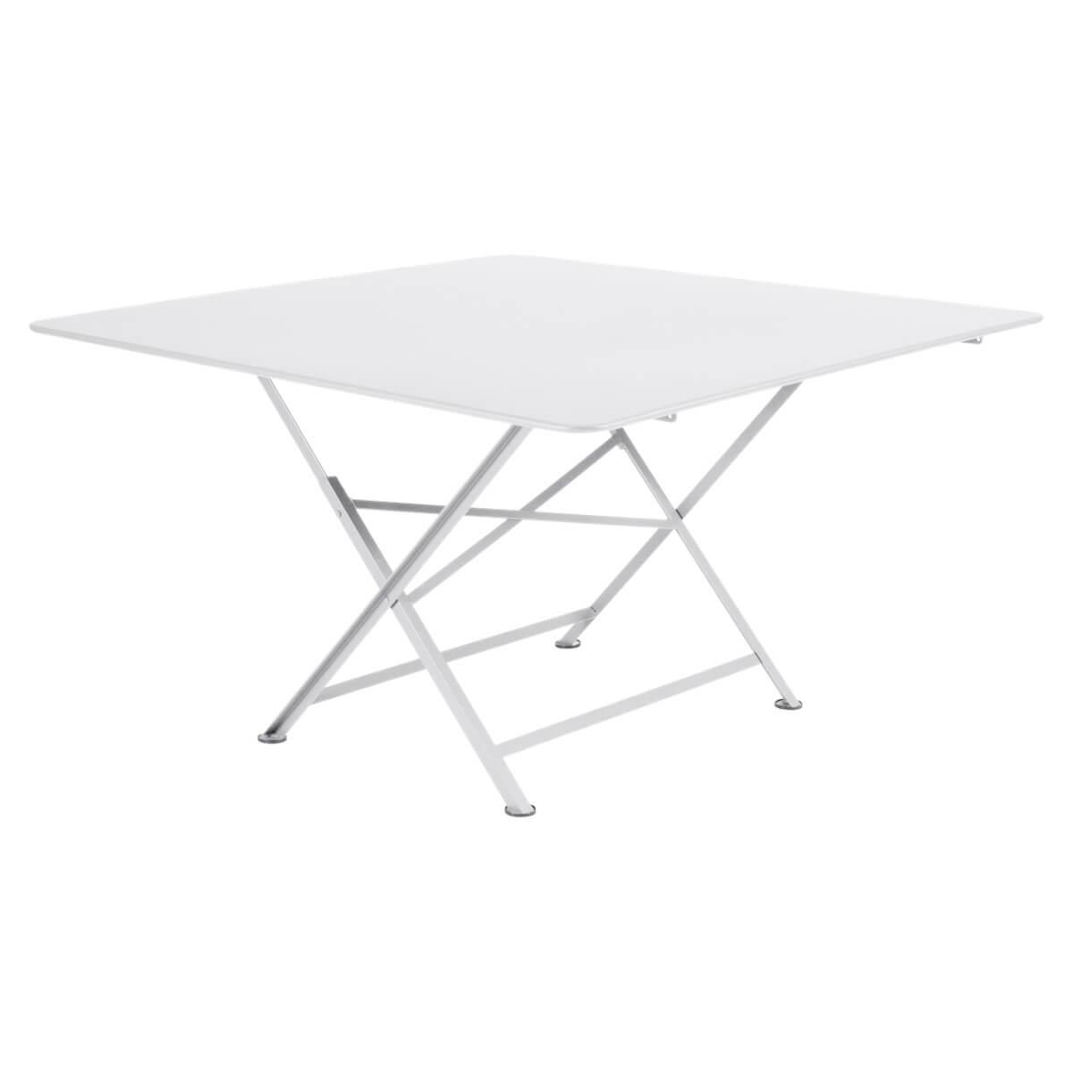 Table 128x128cm CARGO Fermob blanc coton