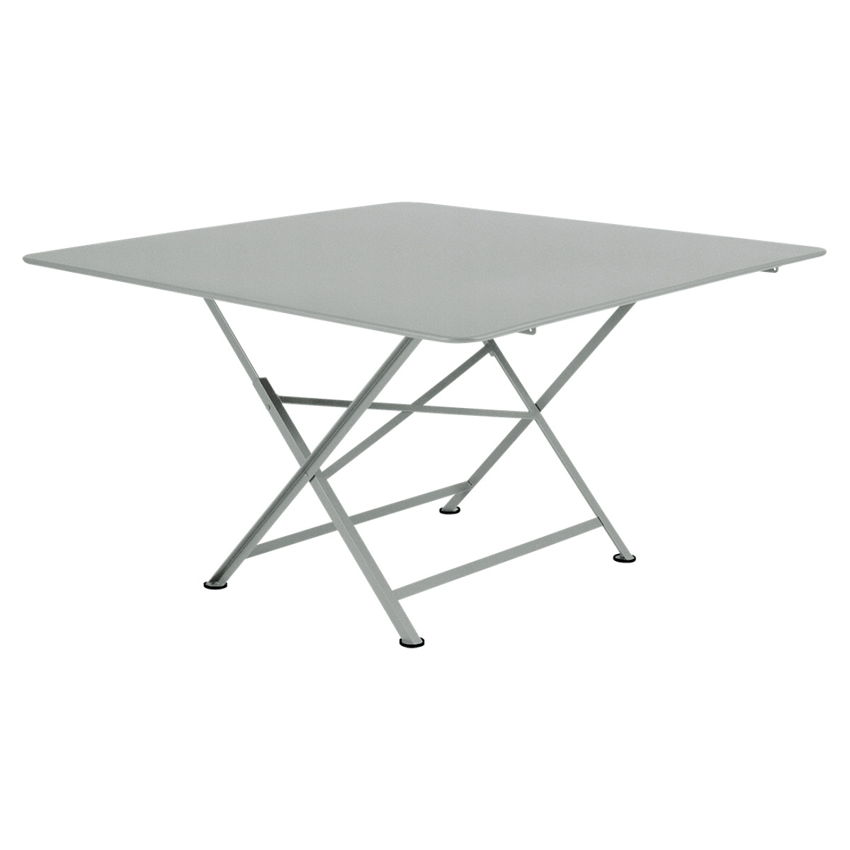 Table 128x128cm CARGO Fermob gris lapili