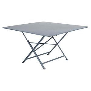 Table 128x128cm CARGO Fermob gris orage