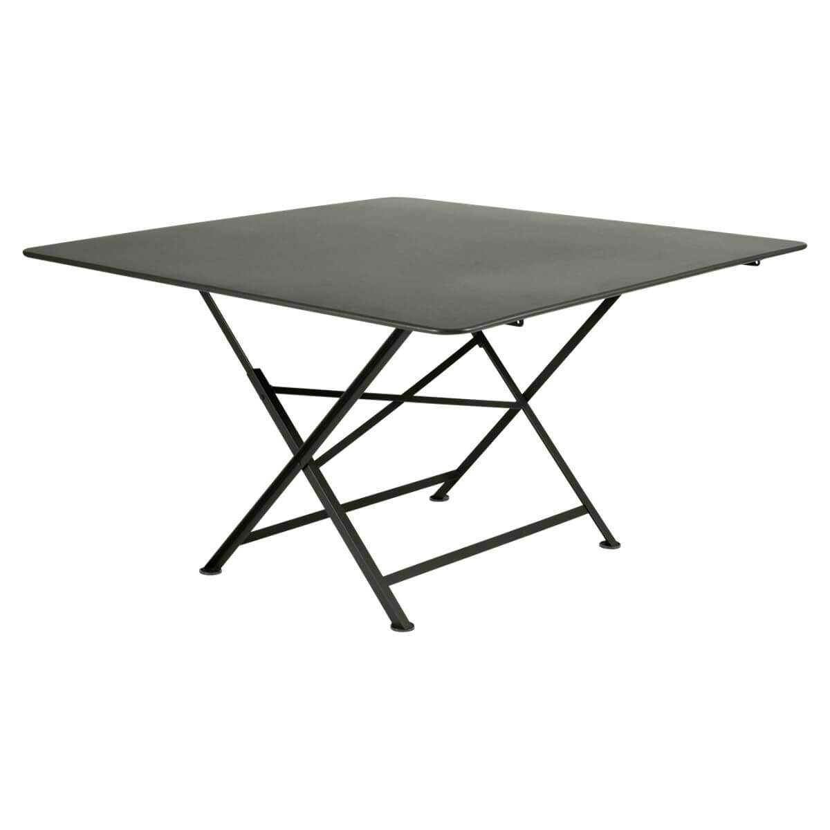 Table 128x128cm CARGO Fermob vert romarin