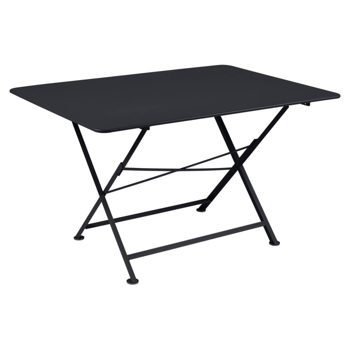 Table 128x90cm CARGO Fermob carbone