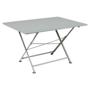 Table 128x90cm CARGO Fermob gris lapili