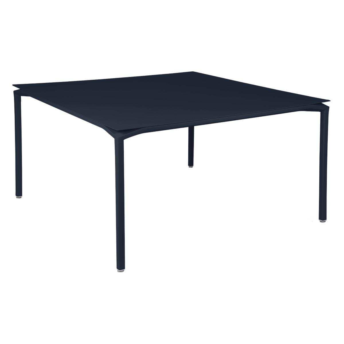 Table 140x140cm CALVI Fermob Bleu Abysse