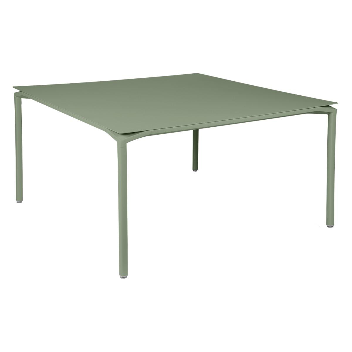 Table 140x140cm CALVI Fermob  vert cactus