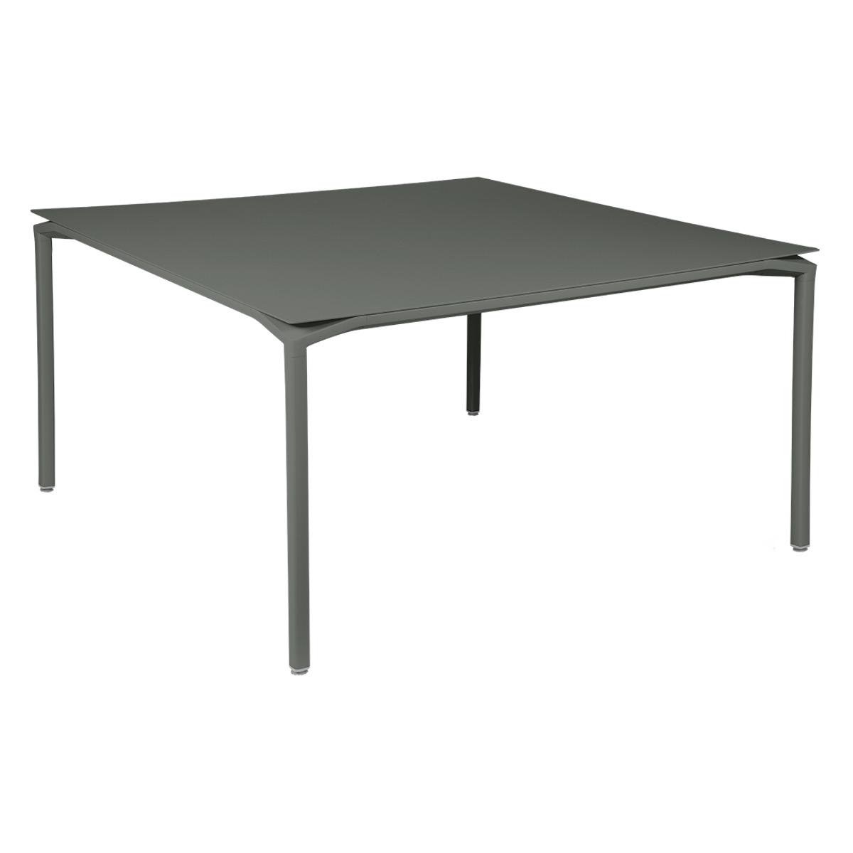 Table 140x140cm CALVI Fermob vert romarin