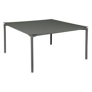Table 140x140cm CALVI Fermob vert romarin