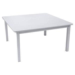 Table 143x143cm CRAFT Fermob blanc coton